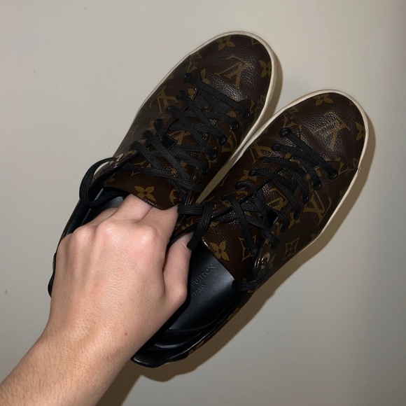 Louis Vuitton Front Row Sneaker - Brown Monogram - Picture 4 of 8